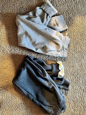 Final Approach Kids Gray & Black Matching Set